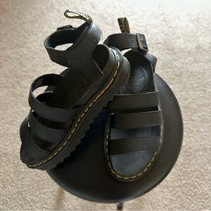 Dr. Martens Athena Leather Strap Sandals